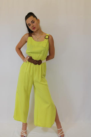 Ertu Sleeveless Wide Leg Jumpsuit