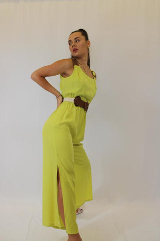 Ertu Sleeveless Wide Leg Jumpsuit