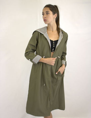 Big Dart Trench Coat