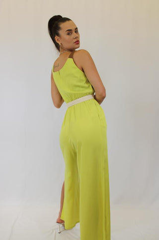 Ertu Sleeveless Wide Leg Jumpsuit