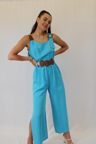 Ertu Sleeveless Wide Leg Jumpsuit