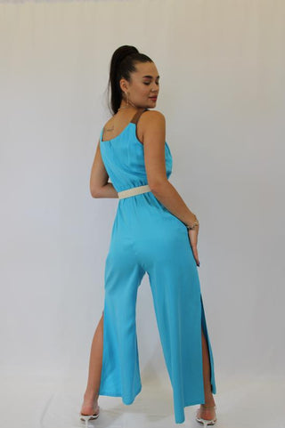 Ertu Sleeveless Wide Leg Jumpsuit